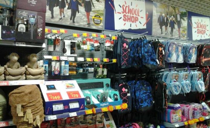 Asda Back-To-School Seasonal Merchandising 2016