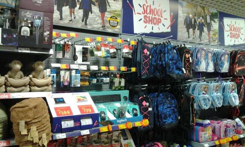 Asda Back-To-School Seasonal Merchandising 2016
