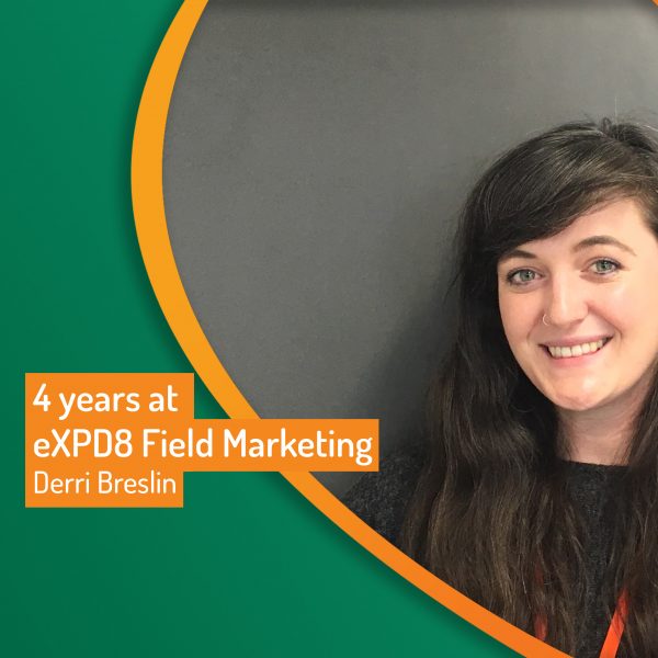 4 years at eXPD8 Field Marketing