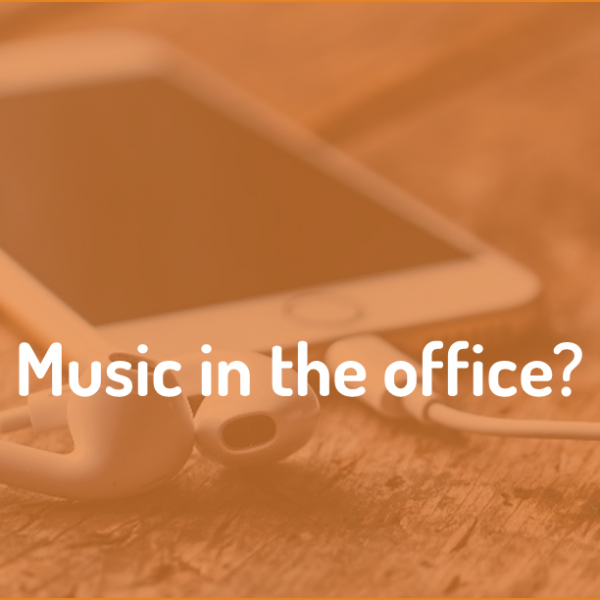 Is music in the office right for a field marketing business?