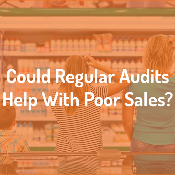 How can audits help with out of stocks or poor sales?