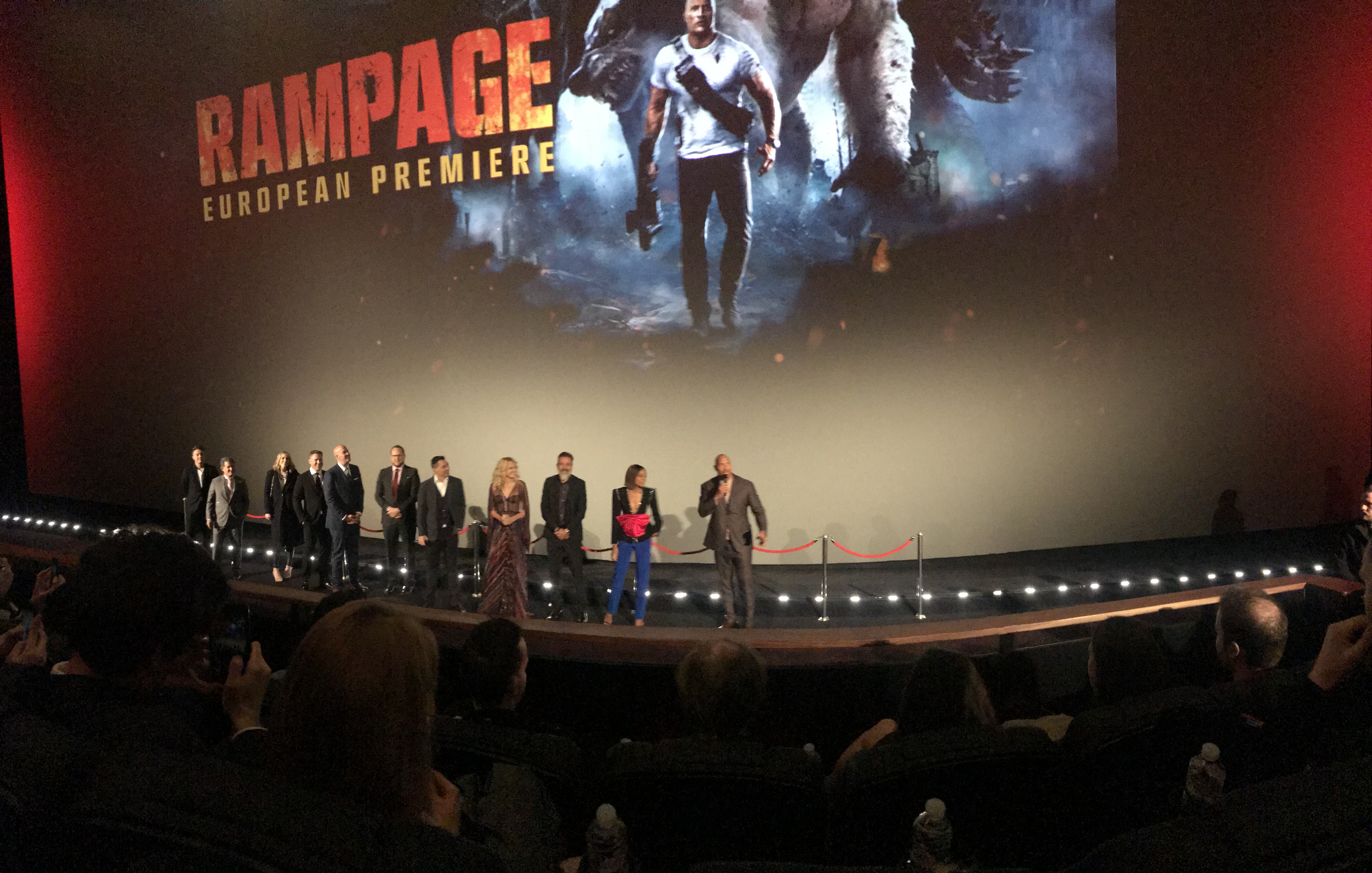 Big Meets Bigger – Rampage Premiere
