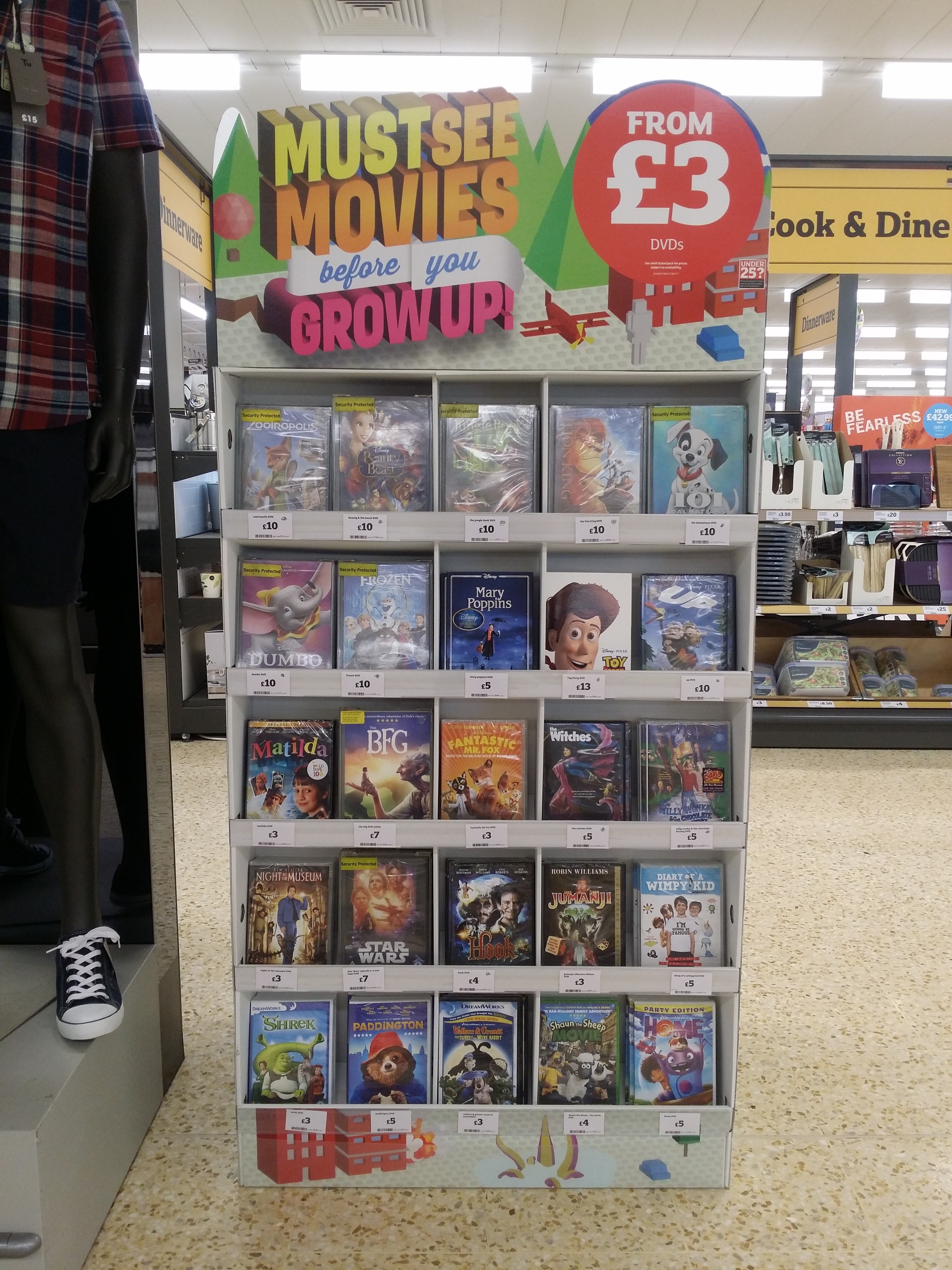 Must See Movies campaign, driving physical sales at retail
