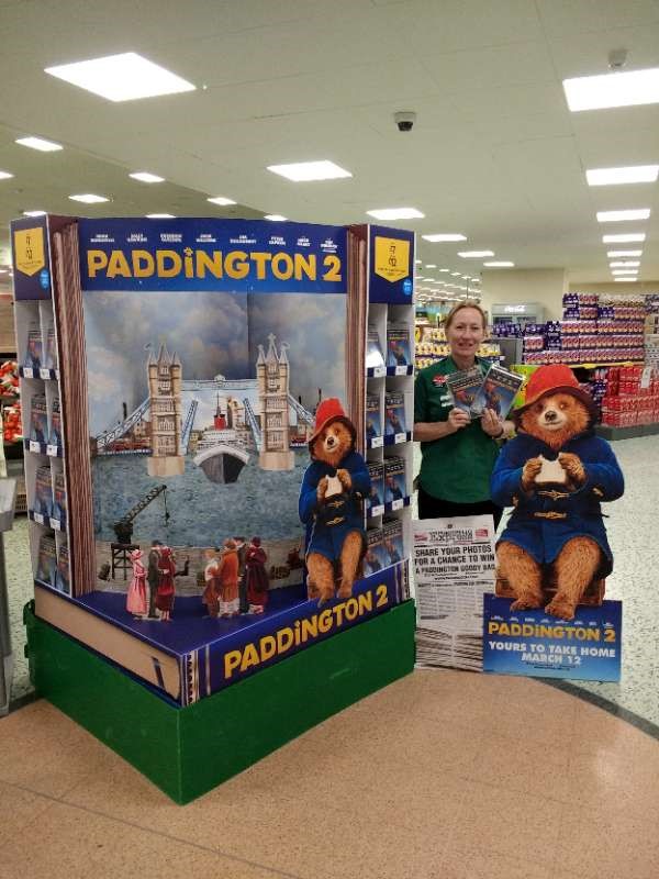 eXPD8 Field Marketing assist the Launch of Paddington 2 on Blu Ray and DVD