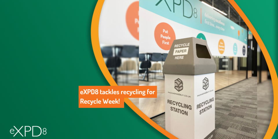 eXPD8 tackles recycling for Recycle Week!