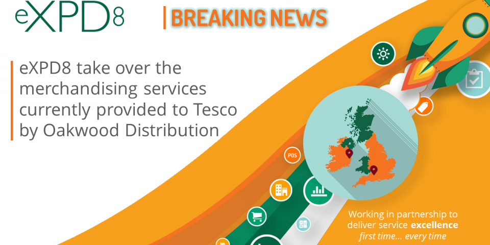 eXPD8 to work in partnership with Tesco