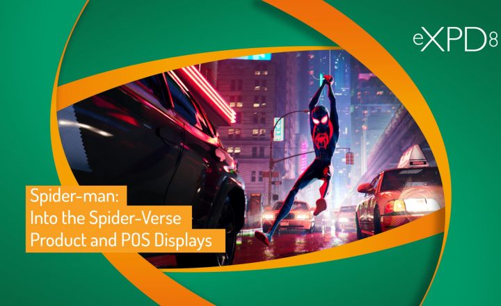 Spider-Man: Into the Spider-Verse Product and POS Displays