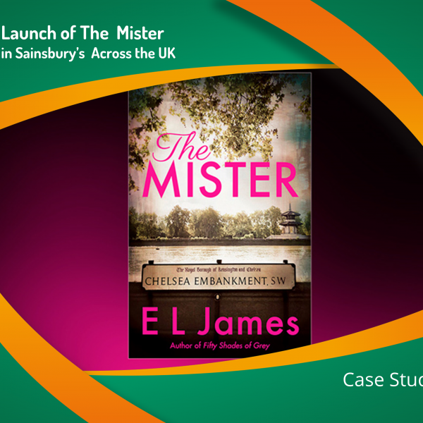 Launch of "The Mister" by E L James in Sainsbury's