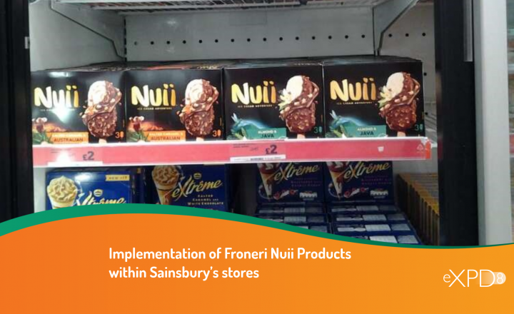 Implementation of Froneri Nuii Products within Sainsbury’s stores