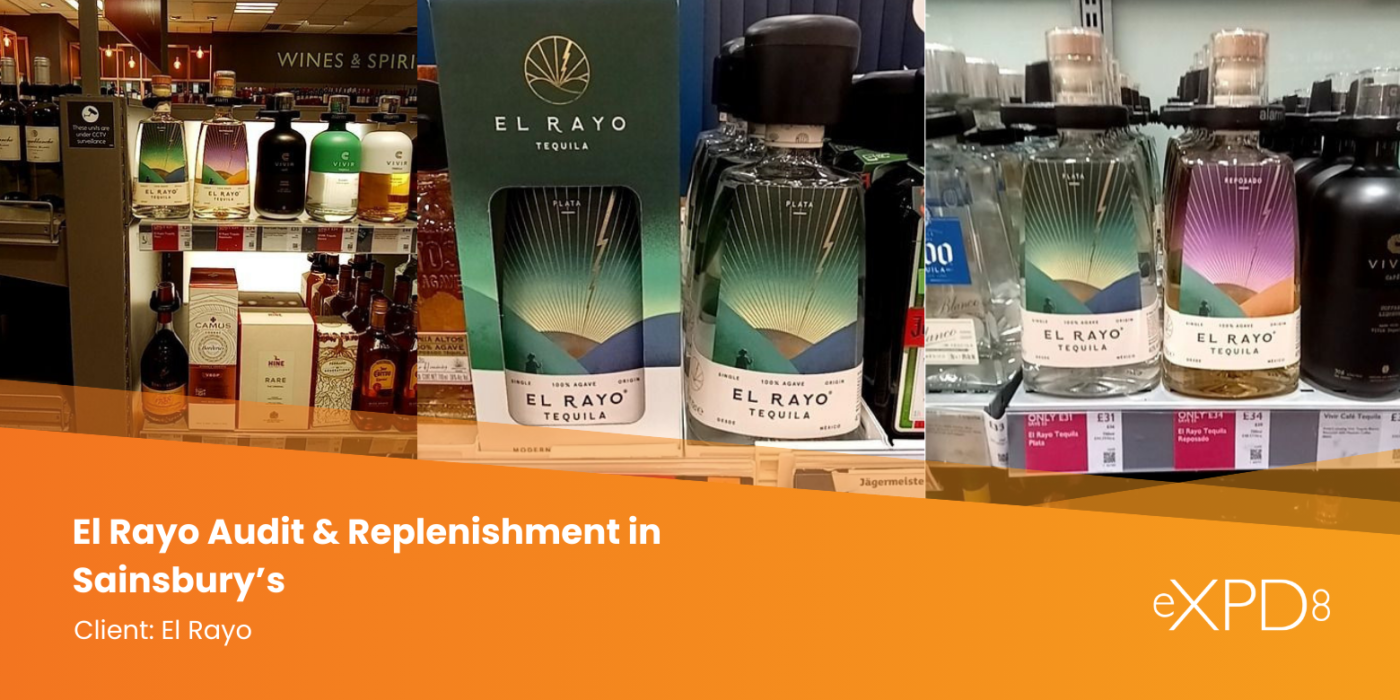 El Rayo Audit & Replenishment in Sainsbury's eXPD8
